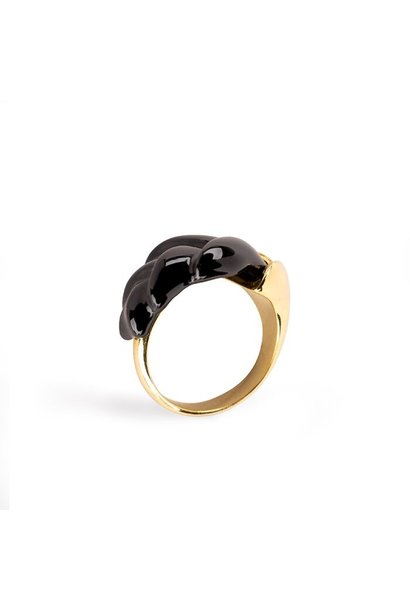 Metal ring (negro)