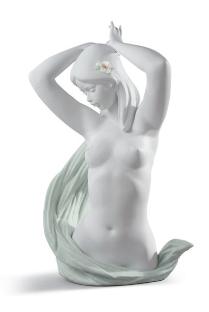 Venus Frau Figur. Weiß