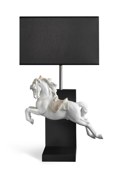 Paard op pirouette - Lamp