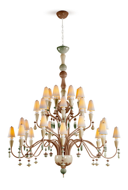 Ivy and Seed 32 Lights Chandelier. Large Model. Spices