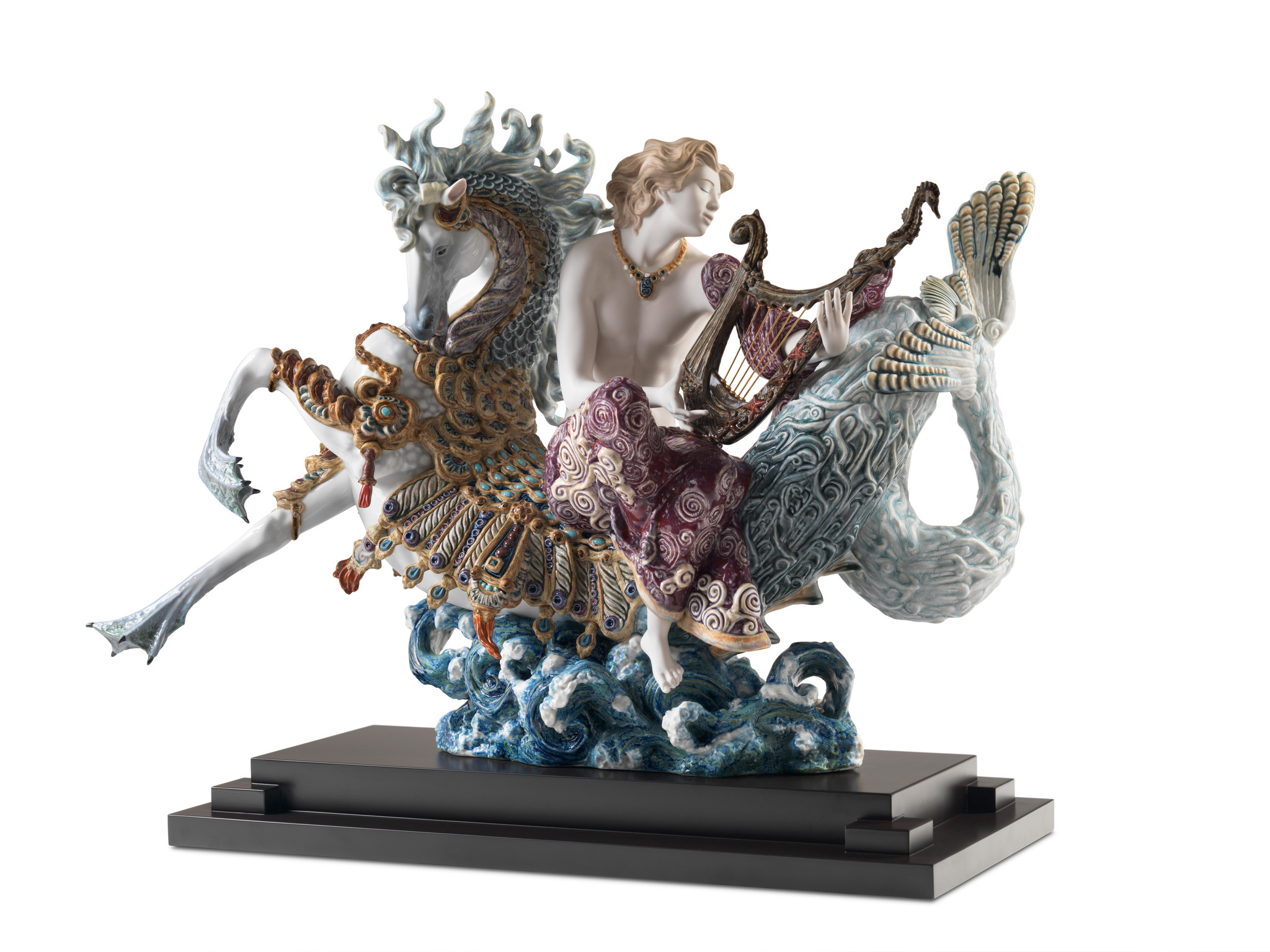 Lladro Aztec dance sculpture. Limited edition.Francisco Polope -  HeartofArt; the Art of Giving