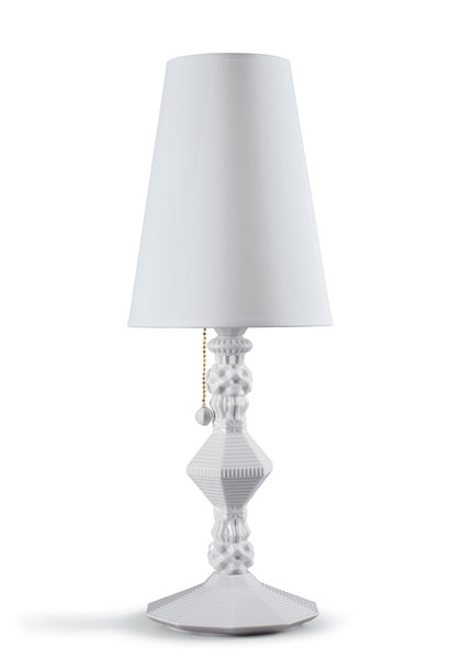 Belle de Nuit Table Lamp. White