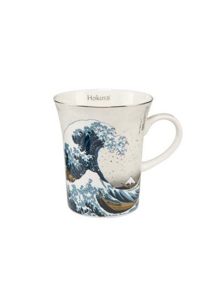 Katsushika Hokusai - Die Welle - Silber