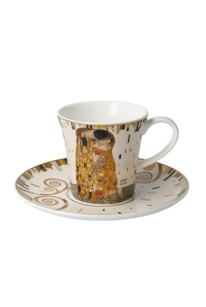 Gustav Klimt Der Kuss - Kaffeetasse