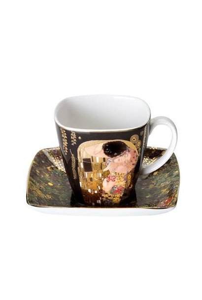 Gustav Klimt Der Kuss - Espressotasse