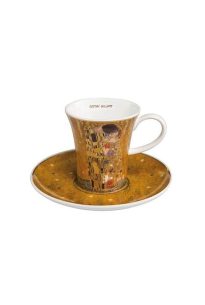 Gustav Klimt Der Kuss - Espressotasse