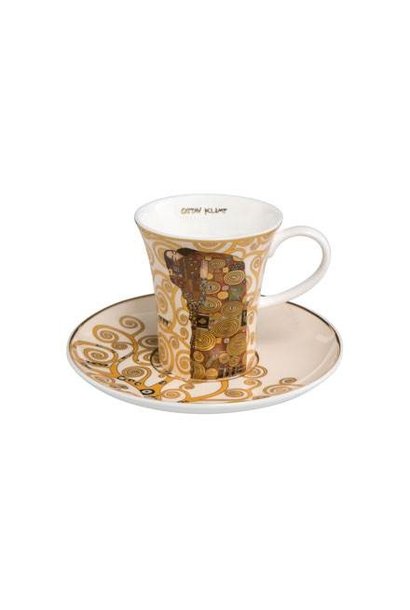 Gustav Klimt Die Erfüllung - Espressotasse