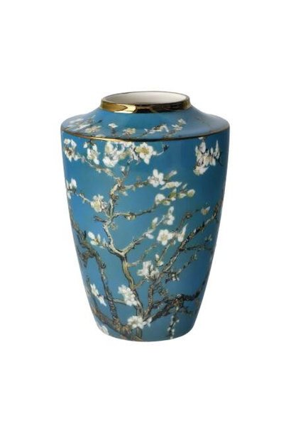 Vincent van Gogh - "Almond tree blue" New Bone China mini vase
