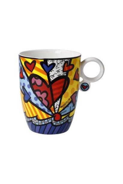 Romero Britto  CUP A new Day