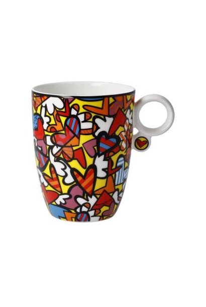 Romero Britto CUP All we need is Love