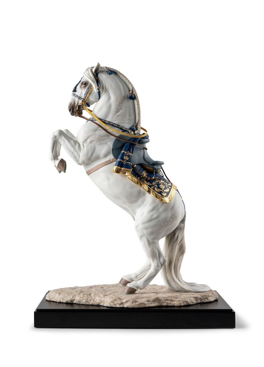 Spanish Pure Breed Sculpture - Haute École. Limited Edition-1