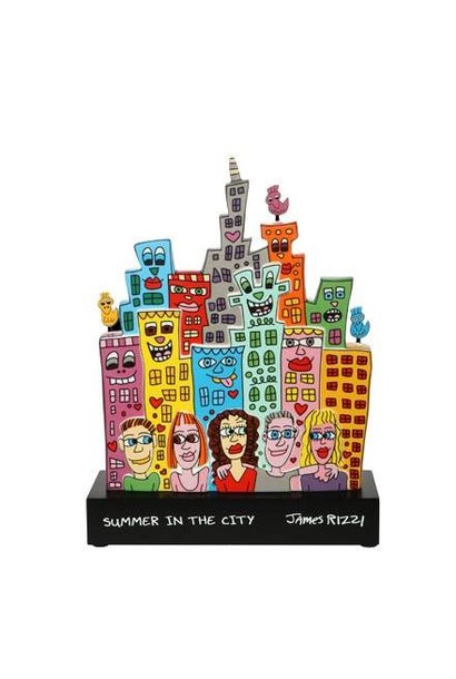 James Rizzi  Summer in the City