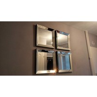 Spiegellijst met spiegel - 50x50 cm