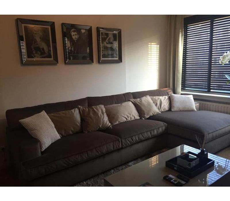 Spiegellijst fotolijst - brons 50x60