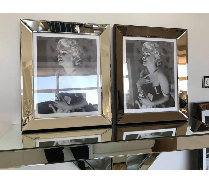 Spiegellijst fotolijst - brons 50x60