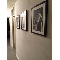 Fotolijst zwart frame - Marilyn Monroe Daily krant 63x83 cm
