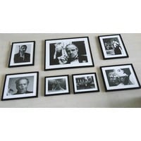 Fotolijst zwart frame - James Bond Steve McQueen Spectre Skull