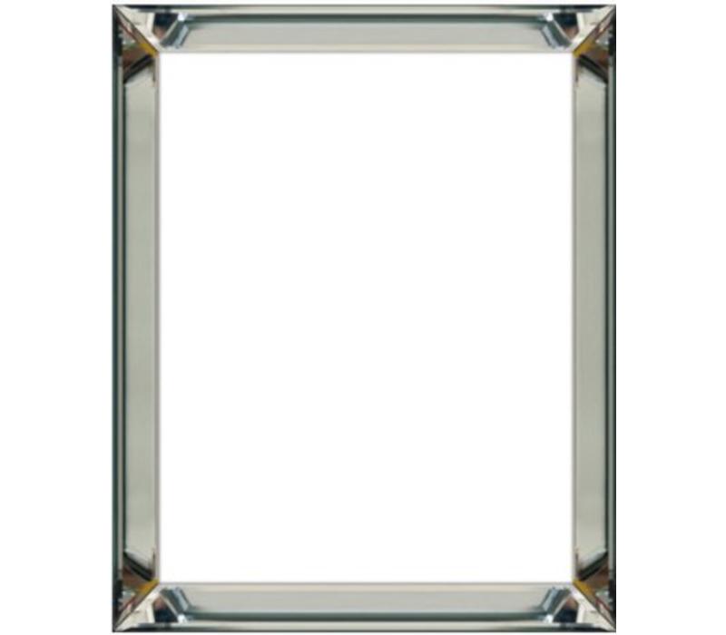 Spiegellijst fotolijst - zilver 40x40