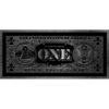 Aluminium Art - One Dollar Zilver