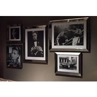 Spiegellijst fotolijst - zilver 70x90