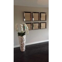 Spiegellijst fotolijst - brons 50x50