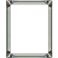Voordeelset spiegellijsten - 4 fotolijsten zilver 50x50