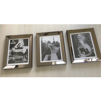 Voordeelset spiegellijsten - 3 fotolijsten brons 50x60