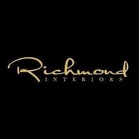 Richmond Scarlett black velvet eetkamerstoel - zwart