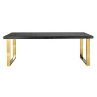 Richmond eettafel Blackbone 220 cm goud