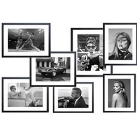 Fotolijst zwart frame - Audrey Hepburn Breakfast at Tiffany - 43 x 53 cm