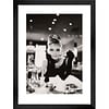 Fotolijst zwart frame - Audrey Hepburn Breakfast at Tiffany - 43 x 53 cm