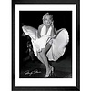 Fotolijst zwart frame - Marilyn Monroe 7 year itch  - 43 x 53 cm