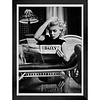 Fotolijst zwart frame - Marilyn Monroe Daily krant 43x53 cm