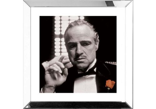 Spiegellijst The Godfather Tuxedo - zilver 50x50