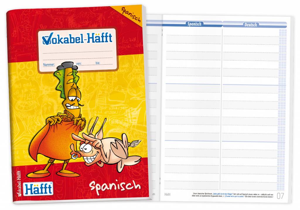 Vokabel-Häfft Englisch (DIN A4)' - 'Vokabeltrainer' Schulbuch -  '978-3-86679-249-4