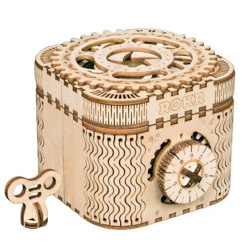 ROKR ROKR 3D-Holz-Puzzle Schatztruhe "Treasure Box"