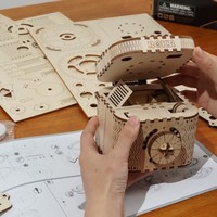 ROKR ROKR 3D-Holz-Puzzle Schatztruhe "Treasure Box"