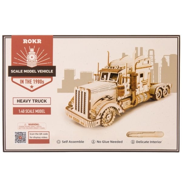 ROKR ROKR 3D-Holz-Puzzle Heavy Truck