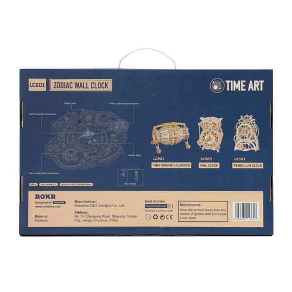 ROKR 3DPuzzle "Zodiac Wall Clock" Schulfabrik.de