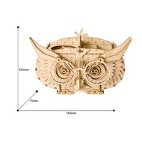 ROKR ROKR 3D-Holz-Puzzle "Owl Storage Box"