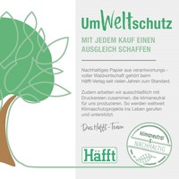 Häfft-Verlag Wochen-Tischkalender 2023 Blattgold im Querformat
