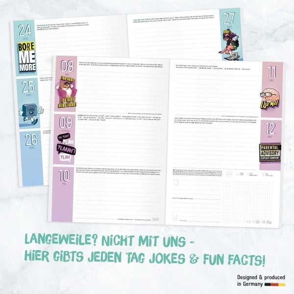 Häfft-Verlag Häfft PLANER 22/23 - Hausaufgabenheft [Grow Wild]