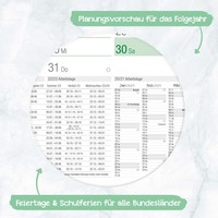 Häfft-Verlag Wandkalender 2023 A1+ [Rainbow] 89cm x 63cm gefalzt mit Extra A4-Übersicht Eurolochung