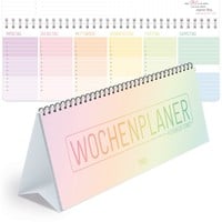 Häfft-Verlag Tischkalender undatiert [Rainbow] mit Aufsteller