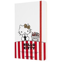 Moleskine Notizbuch "Hello Kitty" Hardcover Large Blanko weiß