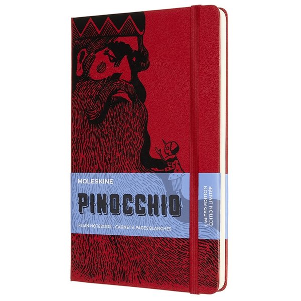 Moleskine Notizbuch "Pinocchio" Hardcover Large Blanko Mangiafuoco