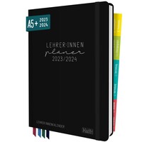 Häfft-Verlag Häfft Lehrer-Planer A5+ 23/24 Motiv "Black Edition"