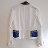 Vintage jeans jasje met Dashiki