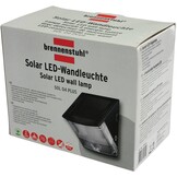 Brennenstuhl Solar White 2 LED's Muurlamp IP44 Black