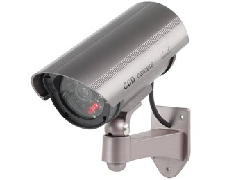 Konig CCTV Dummy Buitencamera met IR LED en Ophangbeugel